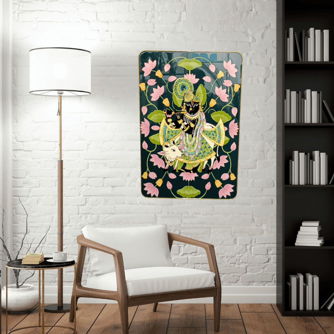 God Idol Wall Painting Style 6